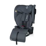 Scaun auto pliabil, Lionelo, Nelly, i-Size, 76- 150 cm, Tetiera reglabila in 15 pozitii, Spatar reglabil in 4 pozitii, Sisteme de fixare Isofix si Top Tether, Sezut lat si confortabil, Conform cu ECE R129, Gri