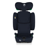 Scaun auto pliabil, Lionelo, Nelly, i-Size, 76- 150 cm, Tetiera reglabila in 15 pozitii, Spatar reglabil in 4 pozitii, Sisteme de fixare Isofix si Top Tether, Sezut lat si confortabil, Conform cu ECE R129, Albastru