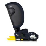 Scaun auto pliabil, Lionelo, Nelly, i-Size, 76- 150 cm, Tetiera reglabila in 15 pozitii, Spatar reglabil in 4 pozitii, Sisteme de fixare Isofix si Top Tether, Sezut lat si confortabil, Conform cu ECE R129, Albastru