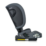 Scaun auto pliabil, Lionelo, Nelly, i-Size, 76- 150 cm, Tetiera reglabila in 15 pozitii, Spatar reglabil in 4 pozitii, Sisteme de fixare Isofix si Top Tether, Sezut lat si confortabil, Conform cu ECE R129, Gri