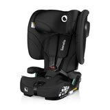 Scaun auto pliabil, Lionelo, Nelly, i-Size, 76- 150 cm, Tetiera reglabila in 15 pozitii, Spatar reglabil in 4 pozitii, Sisteme de fixare Isofix si Top Tether, Sezut lat si confortabil, Conform cu ECE R129, Negru