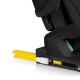 Scaun auto pliabil, Lionelo, Nelly, i-Size, 76- 150 cm, Tetiera reglabila in 15 pozitii, Spatar reglabil in 4 pozitii, Sisteme de fixare Isofix si Top Tether, Sezut lat si confortabil, Conform cu ECE R129, Negru