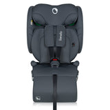 Scaun auto pliabil, Lionelo, Nelly, i-Size, 76- 150 cm, Tetiera reglabila in 15 pozitii, Spatar reglabil in 4 pozitii, Sisteme de fixare Isofix si Top Tether, Sezut lat si confortabil, Conform cu ECE R129, Gri