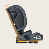 Scaun auto pliabil, Lionelo, Nelly, i-Size, 76- 150 cm, Tetiera reglabila in 15 pozitii, Spatar reglabil in 4 pozitii, Sisteme de fixare Isofix si Top Tether, Sezut lat si confortabil, Conform cu ECE R129, Gri