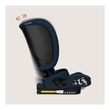 Scaun auto pliabil, Lionelo, Orin, i-Size, 100-150 cm, Tetiera reglabila in 14 pozitii, Spatar in 4 pozitii, Isofix+Top Tether, Sezut ergonomic, Husa transport, Suport sticla, Albastru