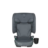 Scaun auto pliabil, Lionelo, Orin, i-Size, 100-150 cm, Tetiera reglabila in 14 pozitii, Spatar in 4 pozitii, Isofix+Top Tether, Sezut ergonomic, Husa transport, Suport sticla, Gri Grafit