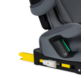 Scaun auto pliabil, Lionelo, Orin, i-Size, 100-150 cm, Tetiera reglabila in 14 pozitii, Spatar in 4 pozitii, Isofix+Top Tether, Sezut ergonomic, Husa transport, Suport sticla, Gri Grafit