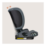 Scaun auto pliabil, Lionelo, Orin, i-Size, 100-150 cm, Tetiera reglabila in 14 pozitii, Spatar in 4 pozitii, Isofix+Top Tether, Sezut ergonomic, Husa transport, Suport sticla, Gri Grafit