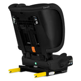 Scaun auto pliabil, Lionelo, Orin, i-Size, 100-150 cm, Tetiera reglabila in 14 pozitii, Spatar in 4 pozitii, Isofix+Top Tether, Sezut ergonomic, Husa transport, Suport sticla, Negru Carbon