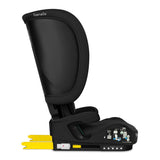 Scaun auto pliabil, Lionelo, Orin, i-Size, 100-150 cm, Tetiera reglabila in 14 pozitii, Spatar in 4 pozitii, Isofix+Top Tether, Sezut ergonomic, Husa transport, Suport sticla, Negru Carbon