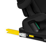 Scaun auto pliabil, Lionelo, Orin, i-Size, 100-150 cm, Tetiera reglabila in 14 pozitii, Spatar in 4 pozitii, Isofix+Top Tether, Sezut ergonomic, Husa transport, Suport sticla, Negru Carbon