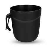 Scaun auto pliabil, Lionelo, Orin, i-Size, 100-150 cm, Tetiera reglabila in 14 pozitii, Spatar in 4 pozitii, Isofix+Top Tether, Sezut ergonomic, Husa transport, Suport sticla, Negru Carbon