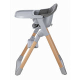 Scaun de masa 2 in 1, FreeON, Flexi Grow, Transformabil, Pliabil, Contine 2 accesorii, 0 luni +, Gri