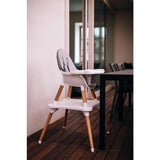 Scaun de masa, FreeON, Eos, 3 in 1, Multifunctional, Cu tavita reglabila si detasabila, Conform cu standardul european de securitate EN 14988:2017+A1:2020, Grey