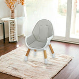 Scaun de masa, FreeON, Eos, 3 in 1, Multifunctional, Cu tavita reglabila si detasabila, Conform cu standardul european de securitate EN 14988:2017+A1:2020, Grey