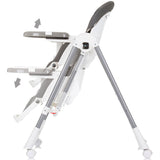 Scaun de masa Chipolino Milk Shake 2 in 1 ash grey