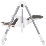 Scaun de masa Chipolino Milk Shake 2 in 1 ash grey