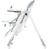 Scaun de masa Chipolino Milk Shake 2 in 1 pastel green