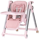 Scaun de masa Chipolino Super Chef 2 in 1 pink marshmallow