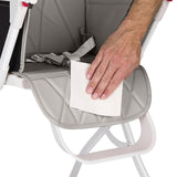 Scaun de masa, Feedo, Bite, Pliabil, Pana la 15 kg, Aspect elegant, Suport de picioare ajustabil, Cu tavita detasabila, 6- 36 luni, Conform cu EN14988-2:2006+A1:2012, Cappuccino