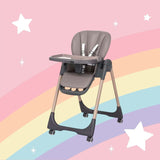 Scaun de masa, FreeON, Kai,Pana la 15 kg, Inaltime reglabila in 8 pozitii, Suport de picioare reglabil in 3 pozitii, Reglare spatar in 4 pozitii, Cu tavita reglabila, 6-36 luni, Coffee