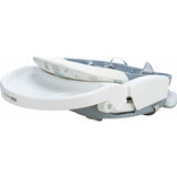 Scaun de masa, FreeON, Levi, Booster, Pliabil, Cu tavita detasabila, Reglabil in 4 pozitii pe inaltime, Cu centuri de siguranta in 3 puncte, 6 luni+, Conform cu standardul european EN16120, Owl