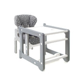 Scaun de masa, Jane, Activa Evo 2 in 1, Transformabil in birou cu scaun, Conform cu standardele europene de siguranta EN 14988:2017 + A1:2020, Botanic