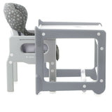 Scaun de masa, Jane, Activa Evo 2 in 1, Transformabil in birou cu scaun, Conform cu standardele europene de siguranta EN 14988:2017 + A1:2020, Iris