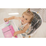 Scaun de masa, Lionelo, Koen, Din fag, 2 in 1, Transformabil, Sustine 30 kg, 6 luni+, Conform cu standardul european de securitate EN14988, Bej