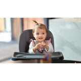 Scaun de masa, Lionelo, Mona, 4 in 1, Transformabil, Reglabil in inaltime in 3 pozitii, Conform cu standardele europene de securitate EN14988, EN16120, Stone, Resigilat