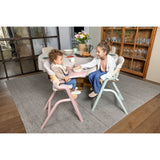 Scaun de masa multifunctional Noah, Jane, De la 6 luni la adult, Din lemn fag, Husa lavabila, Greutate maxima 100 Kg, Pale