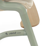 Scaun de masa multifunctional Noah, Jane, De la 6 luni la adult, Din lemn fag, Husa lavabila, Greutate maxima 100 Kg, Pale