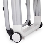 Scaun de masa, Petite&Mars, Tasty, Multifunctional, Pana la 15 kg, Reglabil pe inaltime in 7 pozitii, Spatar reglabil pana la 175 grade, Suport picioare si tavita reglabile, Cu roti, Aluminiu, Jasmine Honey