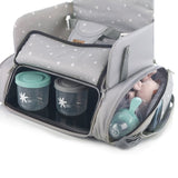 Scaun de masa portabil, Booster, Jane, Avant, Transformabil in geanta, Cu ham, Conform UNE-EN 16120:2013+A2:2018, 6-36 luni, Botanic