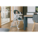 Scaun de masa si balansoar, FreeON, Oli Deluxe, 2 in 1, Transformabil, Multifunctional, Cu melodii de leagan, 0 luni+, Beige