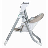 Scaun de masa si balansoar, FreeON, Oli Deluxe, 2 in 1, Transformabil, Multifunctional, Cu melodii de leagan, 0 luni+, Beige
