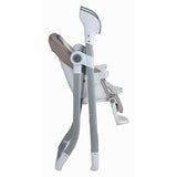 Scaun de masa si balansoar, FreeON, Oli Deluxe, 2 in 1, Transformabil, Multifunctional, Cu melodii de leagan, 0 luni+, Beige
