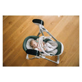 Scaun de masa si balansoar, FreeON, Oli Deluxe, 2 in 1, Transformabil, Multifunctional, Cu melodii de leagan, 0 luni+, Pistachio