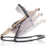 Scaunel balansoar Chipolino Senso biscotta wood