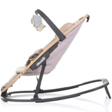 Scaunel balansoar Chipolino Senso biscotta wood