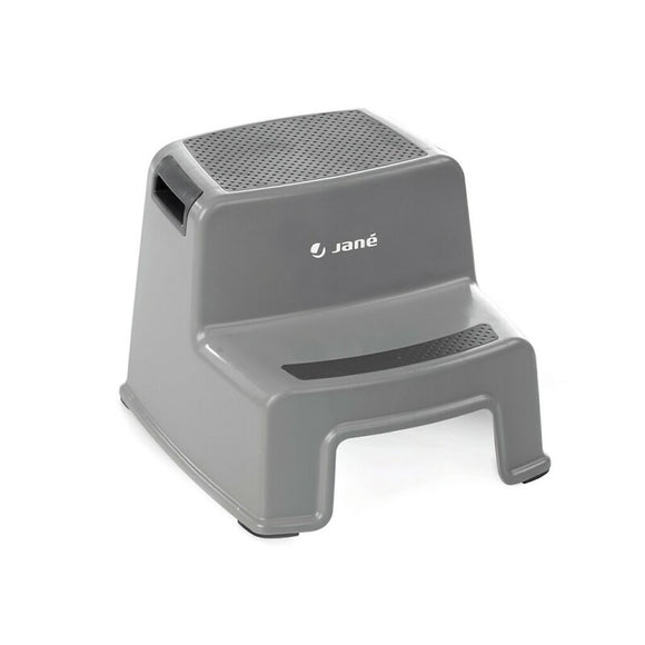 Scaunel Inaltator, Jane, Pentru WC, In Doua Trepte, Suprafata antiderapanta, 3 ani +, Dim Grey