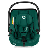 Scoica auto, Lionelo, i-Size Astrid, 0-13 Kg, 40-87 cm, Cu maner si capotina reglabile, Cu protectie laterala avansata, Salteluta confortabila, Testat ADAC, Conform cu standardul european de securitate R129, Verde