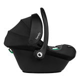 Scoica auto, Lionelo, i-Size Astrid, Include baza Isofix, 0-13 Kg, 40-87 cm, Cu maner si capotina reglabile, Cu protectie laterala avansata, Salteluta confortabila, Testat ADAC, Conform cu R129, Negru/Gri