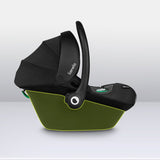 Scoica auto, Lionelo, i-Size Astrid, Include baza Isofix, 0-13 Kg, 40-87 cm, Cu maner si capotina reglabile, Cu protectie laterala avansata, Salteluta confortabila, Testat ADAC, Conform cu R129, Negru/Gri