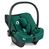 Scoica auto, Lionelo, i-Size Astrid, Include baza Isofix, 0-13 Kg, 40-87 cm, Cu maner si capotina reglabile, Cu protectie laterala avansata, Salteluta confortabila, Testat ADAC, Conform cu R129, Verde