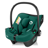 Scoica auto, Lionelo, i-Size Astrid, Include baza Isofix, 0-13 Kg, 40-87 cm, Cu maner si capotina reglabile, Cu protectie laterala avansata, Salteluta confortabila, Testat ADAC, Conform cu R129, Verde