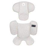 Scoica auto, Lionelo, Moxie, i-Size, 40-87 cm, Tetiera reglabila, intarita cu spuma de memorie, Carcasa ventilata, Din bambus, Protectie avansata, Conform cu R129, Bej