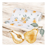 Scutec din bambus, Bocioland, Pears, Material certificat Oeko Tex Standard 100, Dimensiune mare, 75x75 cm, Multicolor