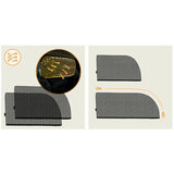 Set 2 parasolare auto, Lionelo, Sunblocker, Universale, Instalare usoara, Negru