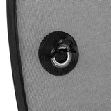 Set 2 parasolare auto, Lionelo, Sunshade, Universal, Cu ventuze, Include saculet depozitare, 44x38 cm, Negru